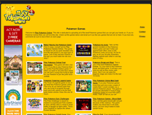 Tablet Screenshot of playpokemongames.org